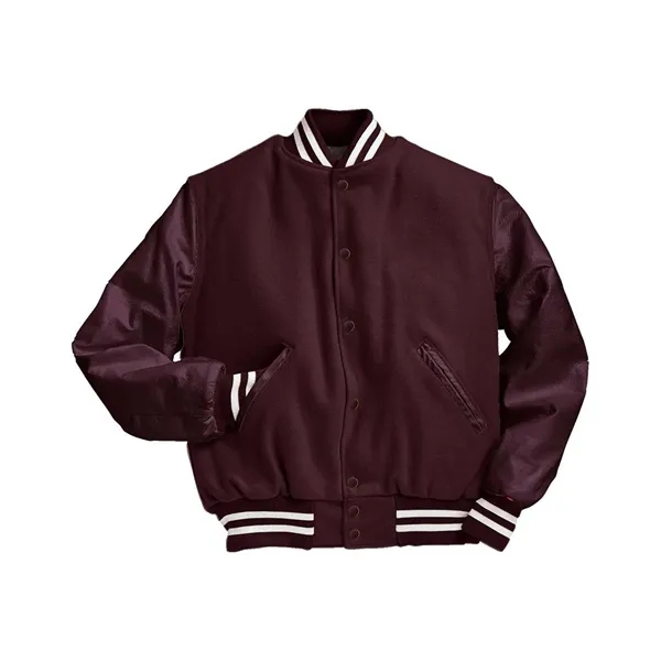 Holloway Men's Varsity Wool Jacket - Holloway Men's Varsity Wool Jacket - Image 26 of 40