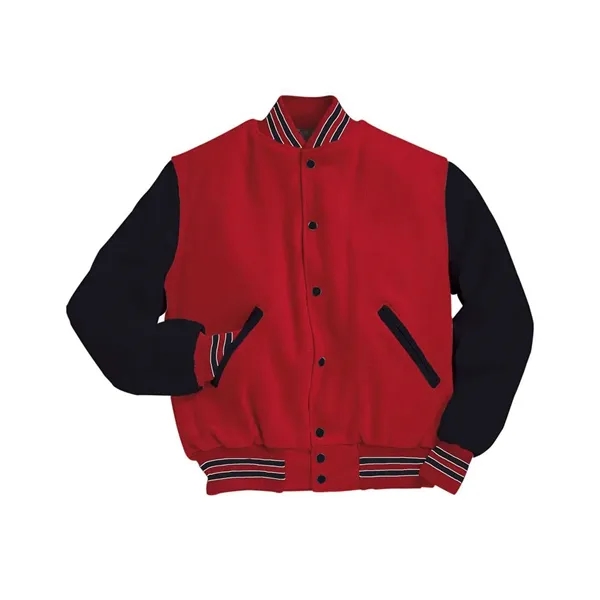Holloway Men's Varsity Wool Jacket - Holloway Men's Varsity Wool Jacket - Image 35 of 40