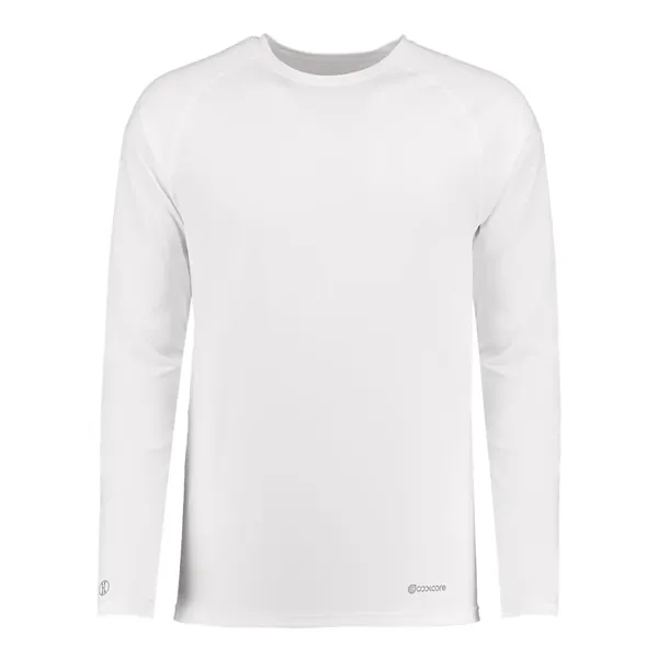 Custom Holloway Youth Electrify CoolCore® Long Sleeve T-Shirt