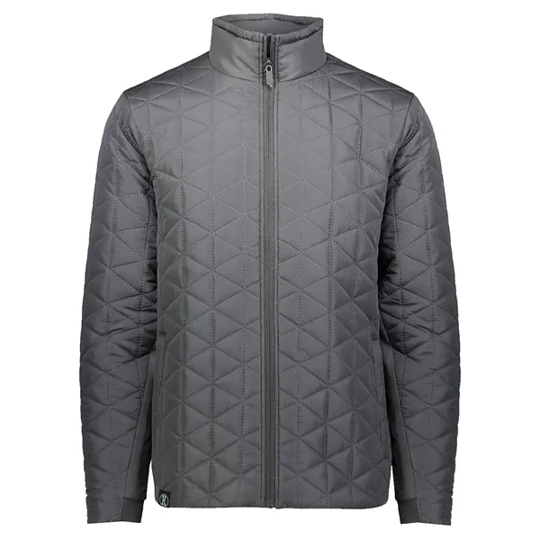Holloway Men's Repreve® Eco Quilted Jacket - Holloway Men's Repreve® Eco Quilted Jacket - Image 3 of 12