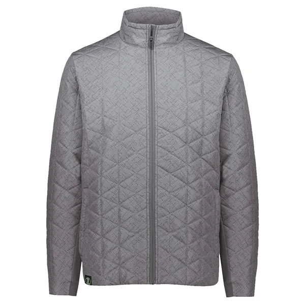 Holloway Men's Repreve® Eco Quilted Jacket - Holloway Men's Repreve® Eco Quilted Jacket - Image 10 of 12
