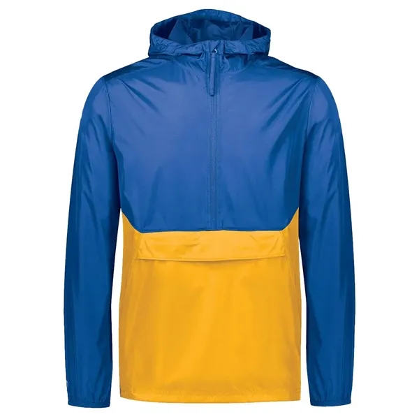 Holloway Men's Packable Quarter-Zip Jacket - Holloway Men's Packable Quarter-Zip Jacket - Image 30 of 34