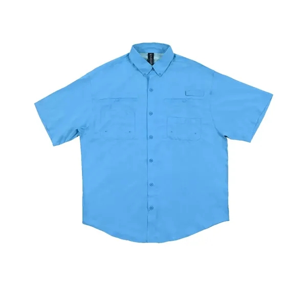 Burnside Men's Baja Short Sleeve Fishing Shirt - Burnside Men's Baja Short Sleeve Fishing Shirt - Image 5 of 8