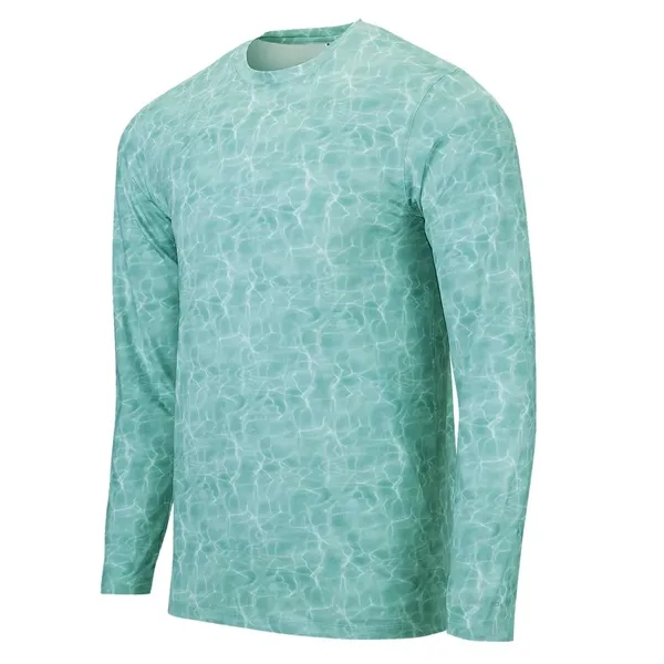 Paragon Men's Belize Sublimated Long Sleeve T-Shirt - Paragon Men's Belize Sublimated Long Sleeve T-Shirt - Image 11 of 12