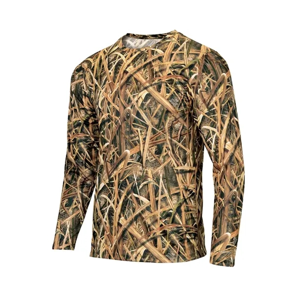 Paragon Men's Oxford Performance Camo Print Long Sleeve T... - Paragon Men's Oxford Performance Camo Print Long Sleeve T... - Image 5 of 6