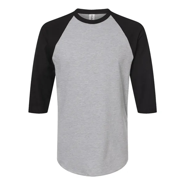 Tultex Unisex Fine Jersey Raglan T-Shirt - Tultex Unisex Fine Jersey Raglan T-Shirt - Image 9 of 38