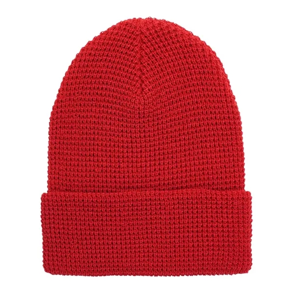 YP Classics Waffle Cuffed Knit Beanie - YP Classics Waffle Cuffed Knit Beanie - Image 6 of 7