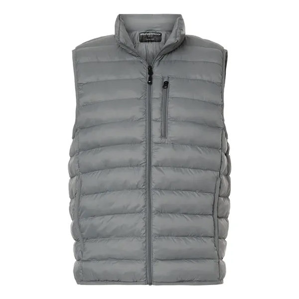 Weatherproof Men's Lightweight Poly-filled Packable Vest - Weatherproof Men's Lightweight Poly-filled Packable Vest - Image 3 of 6