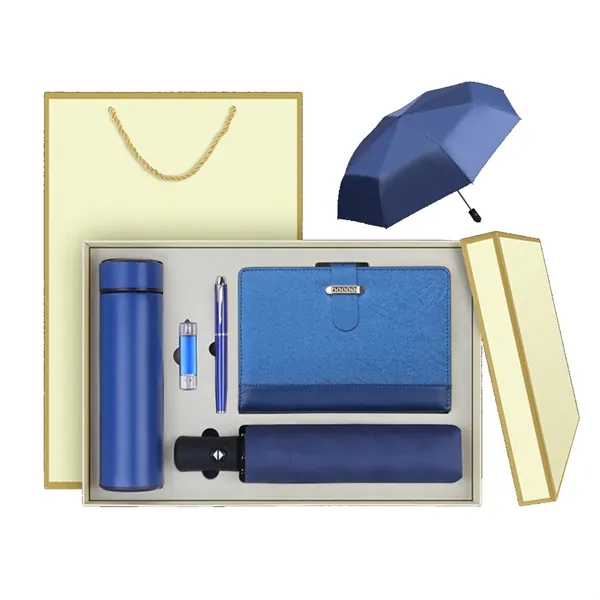 Luxury 5-in-1 Business Travel Gift Set - Luxury 5-in-1 Business Travel Gift Set - Image 3 of 5