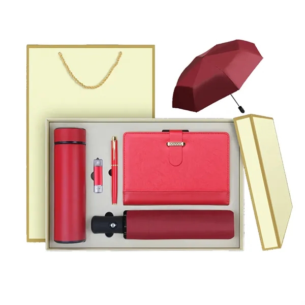 Luxury 5-in-1 Business Travel Gift Set - Luxury 5-in-1 Business Travel Gift Set - Image 4 of 5
