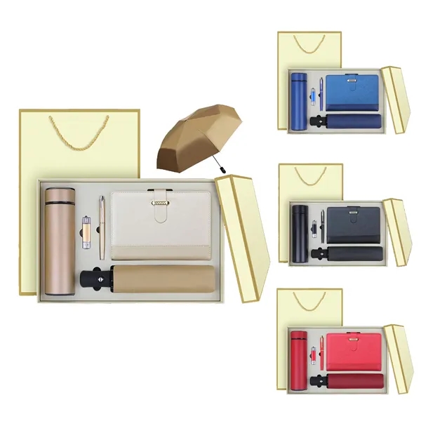 Luxury 5-in-1 Business Travel Gift Set - Luxury 5-in-1 Business Travel Gift Set - Image 5 of 5