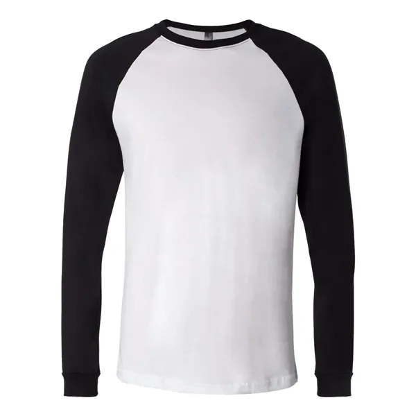 BELLA + CANVAS Men's Long Sleeve Jersey Baseball Tee - BELLA + CANVAS Men's Long Sleeve Jersey Baseball Tee - Image 13 of 24