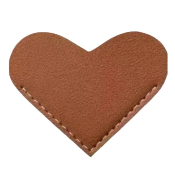Leather Heart Corner Bookmark for Students and Teachers - Leather Heart Corner Bookmark for Students and Teachers - Image 4 of 8