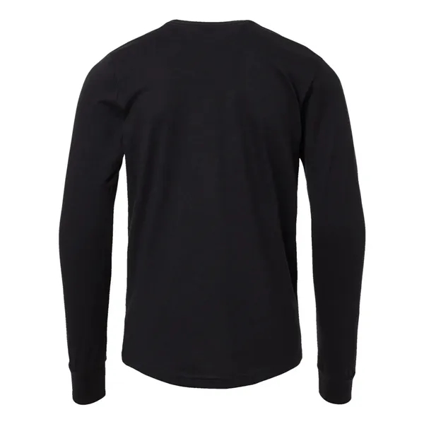 BELLA + CANVAS Youth Heather CVC Long Sleeve Tee - BELLA + CANVAS Youth Heather CVC Long Sleeve Tee - Image 16 of 18