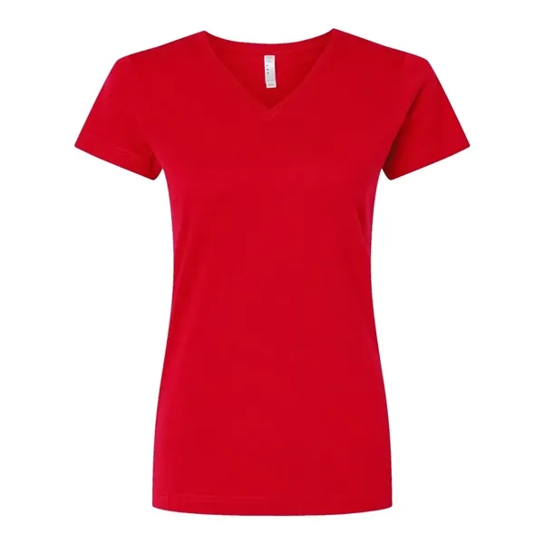 LAT Women's Fine Jersey V-Neck Tee - LAT Women's Fine Jersey V-Neck Tee - Image 33 of 40