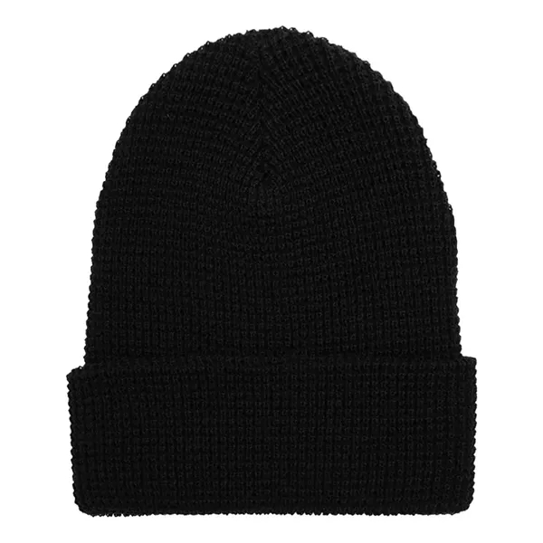 Custom YP Classics Waffle Cuffed Beanie