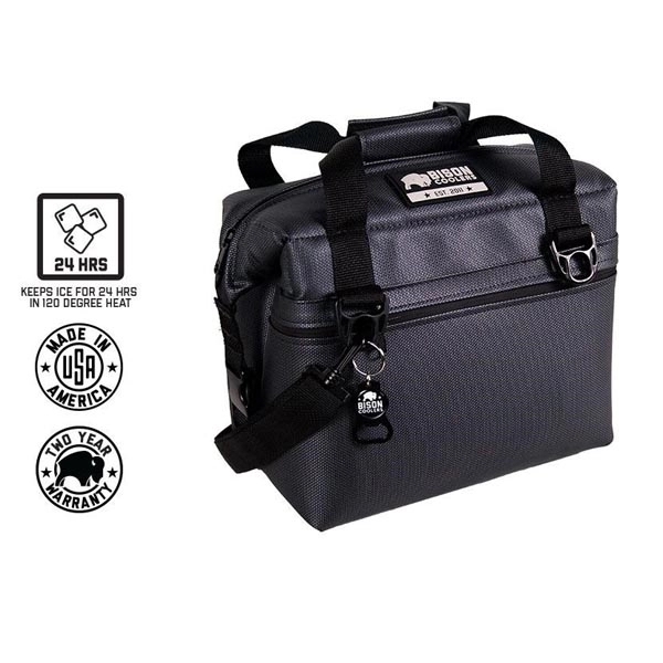 Bison 12-Can Soft XD Cooler Bag - Made in USA -Customization - Bison 12-Can Soft XD Cooler Bag - Made in USA -Customization - Image 1 of 4