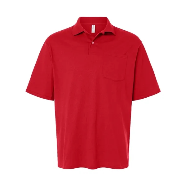 JERZEES Men's Dri-Power® Polo with Pocket - JERZEES Men's Dri-Power® Polo with Pocket - Image 9 of 12