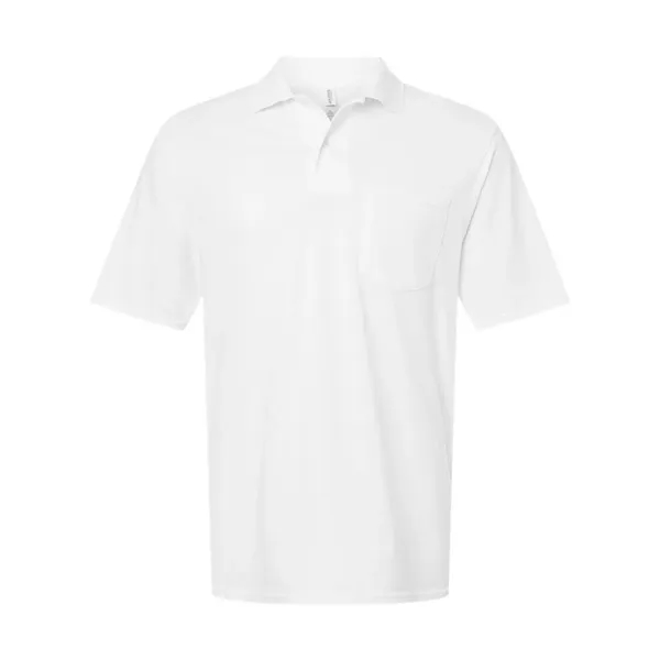 JERZEES Men's Dri-Power® Polo with Pocket - JERZEES Men's Dri-Power® Polo with Pocket - Image 11 of 12
