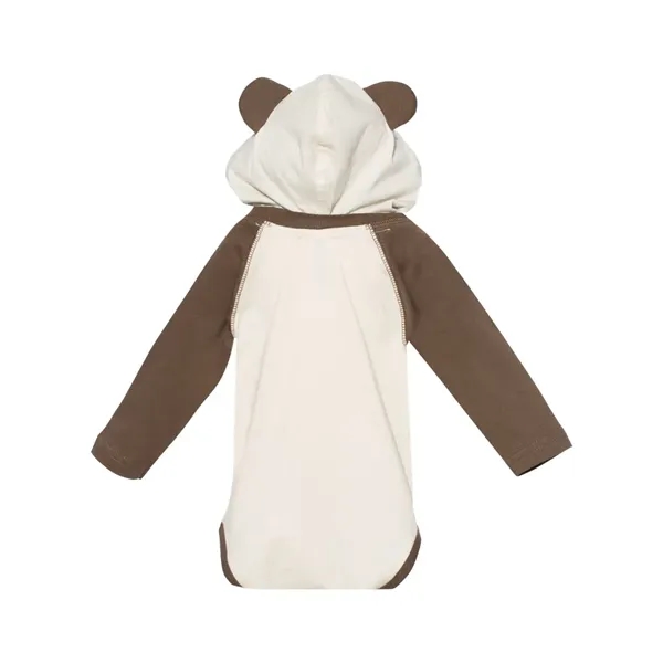 Rabbit Skins Infant Fine Jersey Character Hooded Long Sle... - Rabbit Skins Infant Fine Jersey Character Hooded Long Sle... - Image 4 of 6