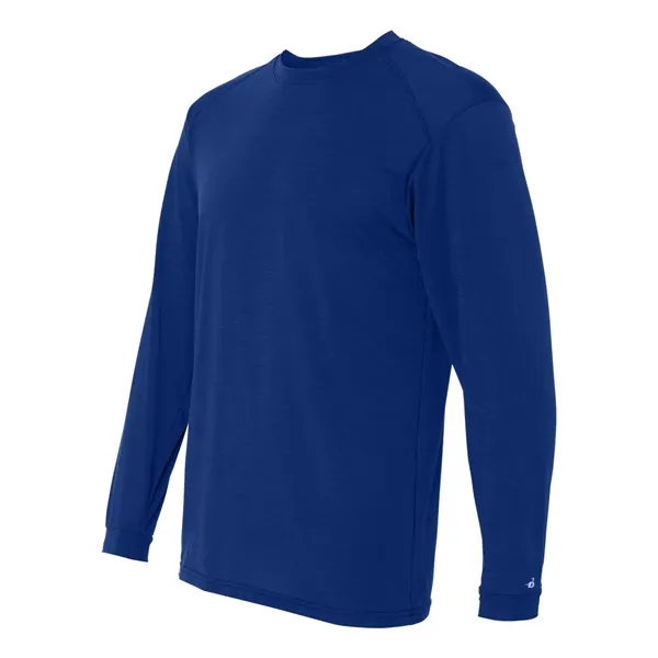 Badger Men's B-Tech Cotton-Feel Long Sleeve T-Shirt - Badger Men's B-Tech Cotton-Feel Long Sleeve T-Shirt - Image 29 of 33