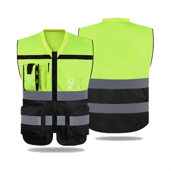 Reflective Safety Vest For Work Traffic - Reflective Safety Vest For Work Traffic - Image 1 of 6