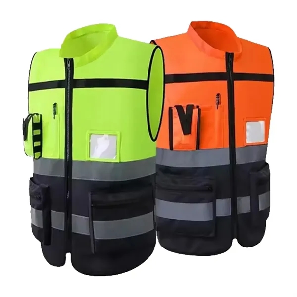 Reflective Safety Vest For Work Traffic - Reflective Safety Vest For Work Traffic - Image 4 of 6