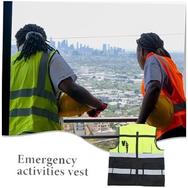 Reflective Safety Vest For Work Traffic - Reflective Safety Vest For Work Traffic - Image 6 of 6