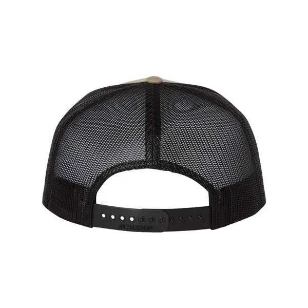 Richardson Wool Blend Flat Bill Trucker Cap - Richardson Wool Blend Flat Bill Trucker Cap - Image 16 of 24