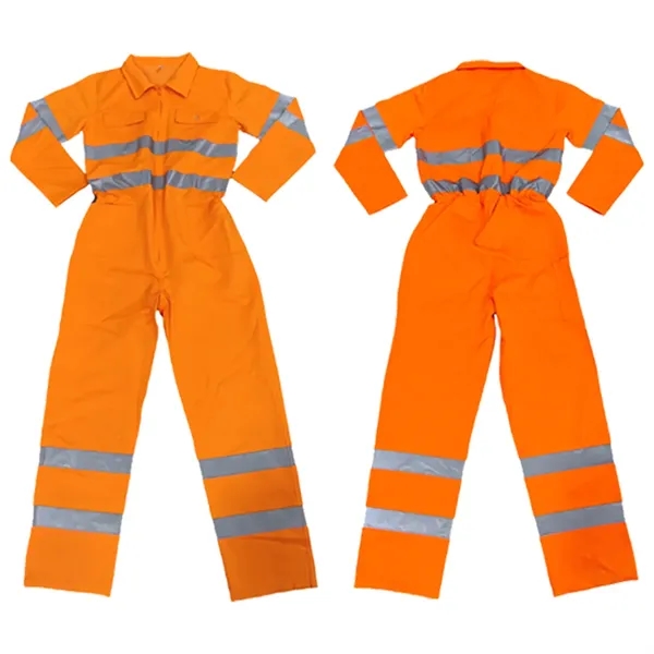 Work Coverall High Visibility Overalls - Work Coverall High Visibility Overalls - Image 1 of 5