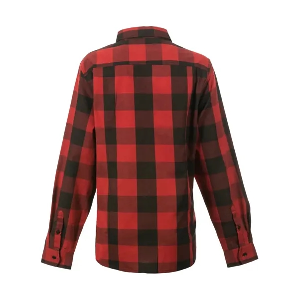 Burnside Women's Buffalo Plaid Shirt - Burnside Women's Buffalo Plaid Shirt - Image 4 of 4