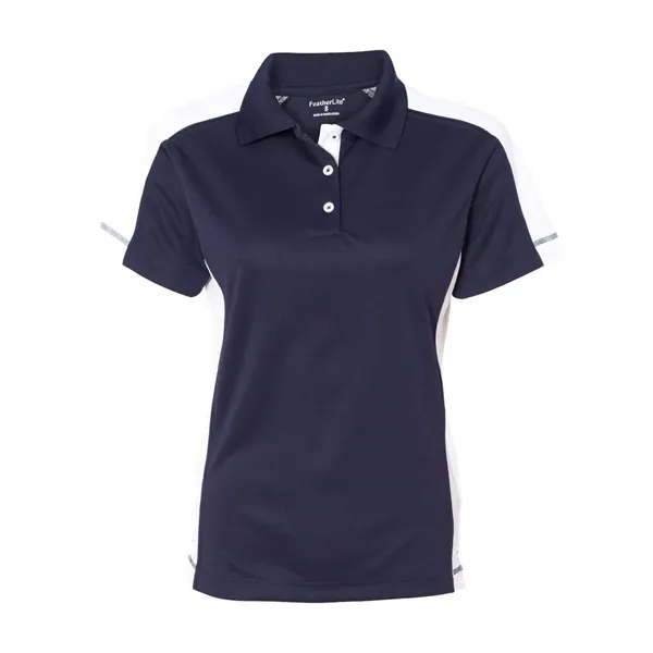 Sierra Pacific Women's Colorblocked Moisture Free Mesh Polo - Sierra Pacific Women's Colorblocked Moisture Free Mesh Polo - Image 4 of 18