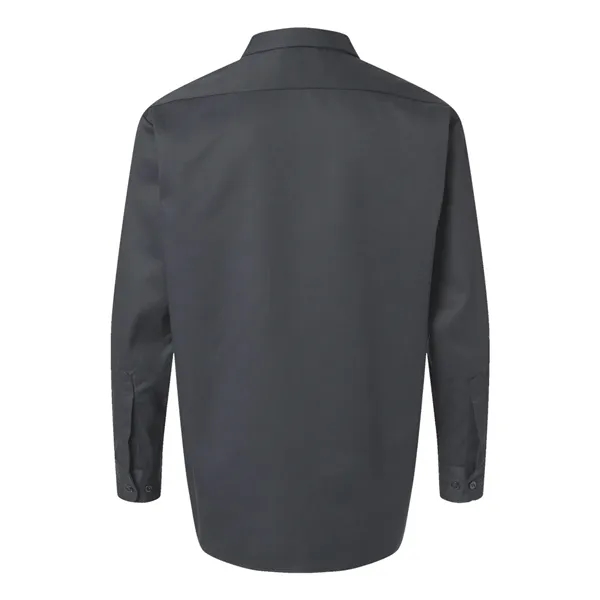 Dickies Men's Tall Long Sleeve Work Shirt - Dickies Men's Tall Long Sleeve Work Shirt - Image 4 of 20