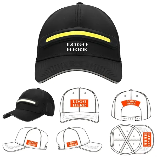 Outdoor LED Lighted Cap - Outdoor LED Lighted Cap - Image 0 of 7