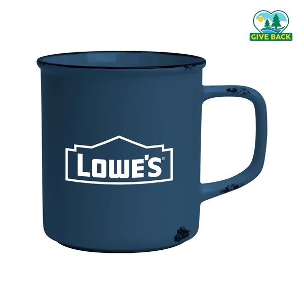 Distressed Stoneware 17oz Camp Mug - Distressed Stoneware 17oz Camp Mug - Image 3 of 5