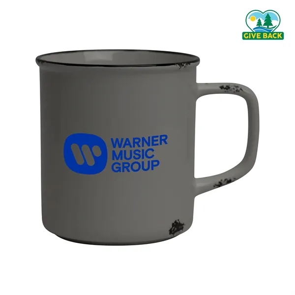 Distressed Stoneware 17oz Camp Mug - Distressed Stoneware 17oz Camp Mug - Image 4 of 5