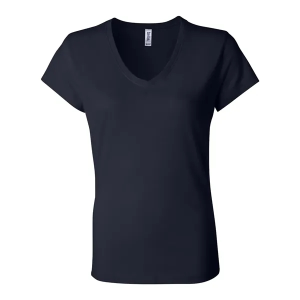 BELLA + CANVAS Women's Jersey V-Neck Tee - BELLA + CANVAS Women's Jersey V-Neck Tee - Image 13 of 27