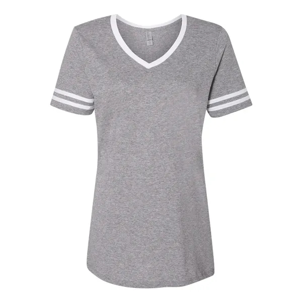JERZEES Women's Varsity Triblend V-Neck T-Shirt - JERZEES Women's Varsity Triblend V-Neck T-Shirt - Image 7 of 8