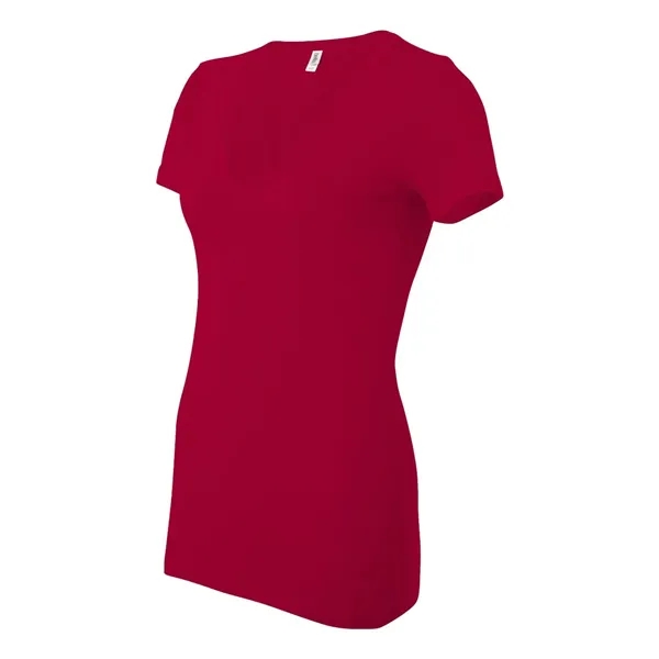 BELLA + CANVAS Women's Jersey Deep V-Neck Tee - BELLA + CANVAS Women's Jersey Deep V-Neck Tee - Image 32 of 39