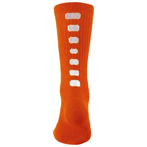 Augusta Sportswear Colorblocked Crew Socks - Augusta Sportswear Colorblocked Crew Socks - Image 6 of 12