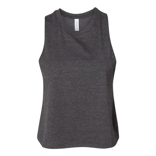 BELLA + CANVAS Women's Racerback Crop Tank - BELLA + CANVAS Women's Racerback Crop Tank - Image 3 of 16