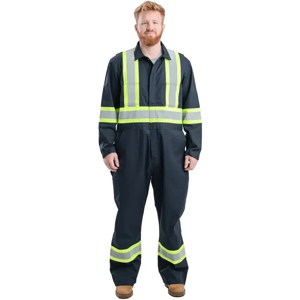 Berne Apparel Safety Striped Gasket Unlined Coverall - Berne Apparel Safety Striped Gasket Unlined Coverall - Image 0 of 0