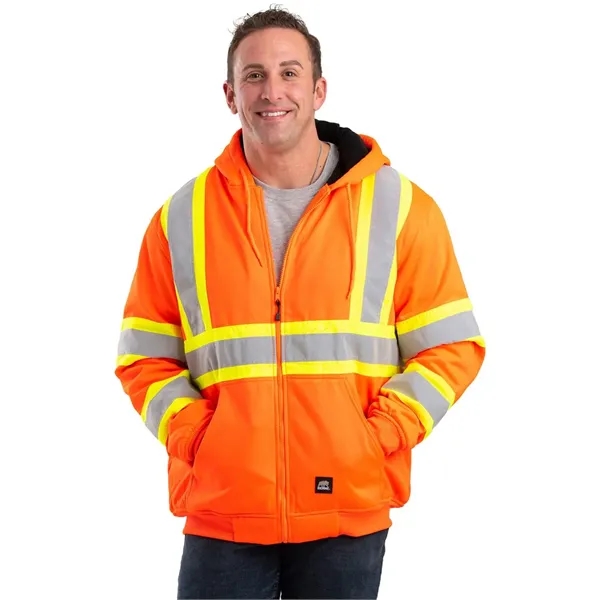 Berne Apparel Safety Tall Striped Therman Lined Sweatshirt - Berne Apparel Safety Tall Striped Therman Lined Sweatshirt - Image 0 of 0