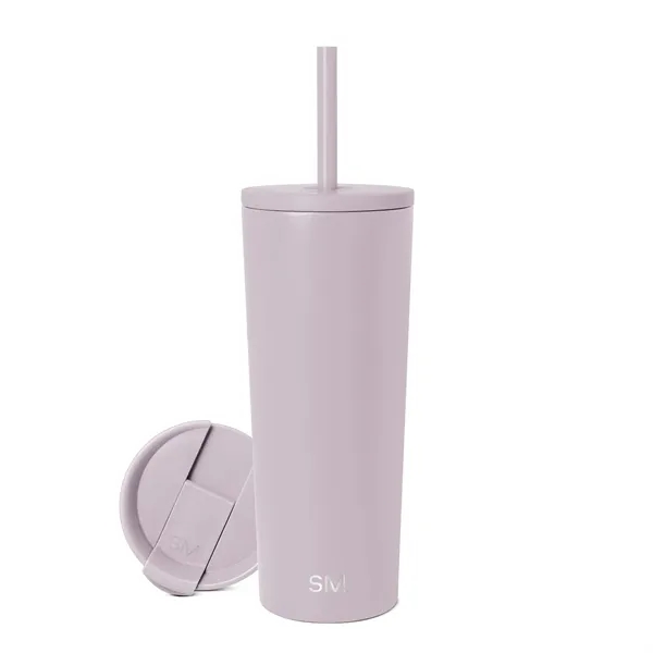 24 oz Simple Modern® Stainless Steel Insulated Straw Tumbler - 24 oz Simple Modern® Stainless Steel Insulated Straw Tumbler - Image 12 of 19