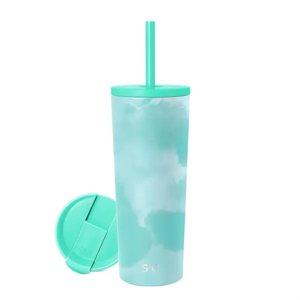 24 oz Simple Modern® Stainless Steel Insulated Straw Tumbler - 24 oz Simple Modern® Stainless Steel Insulated Straw Tumbler - Image 13 of 19