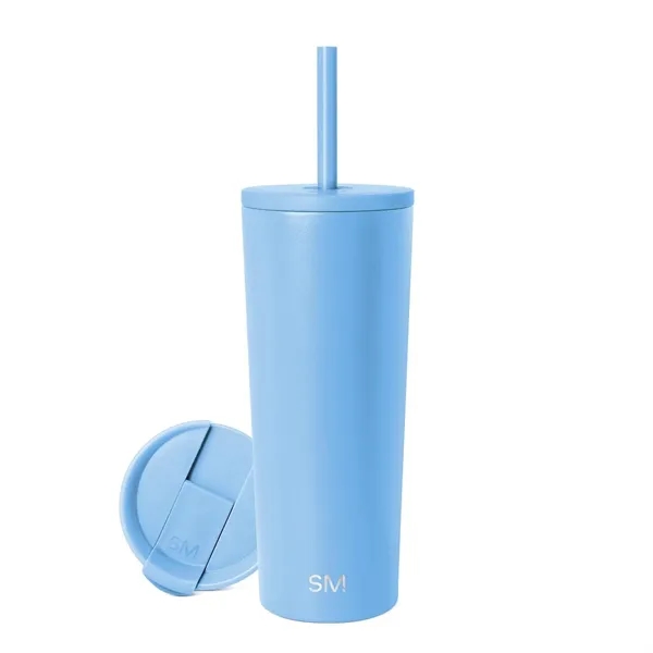 24 oz Simple Modern® Stainless Steel Insulated Straw Tumbler - 24 oz Simple Modern® Stainless Steel Insulated Straw Tumbler - Image 16 of 19