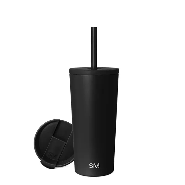 20 oz Simple Modern® Stainless Steel Insulated Straw Tumbler - 20 oz Simple Modern® Stainless Steel Insulated Straw Tumbler - Image 1 of 16