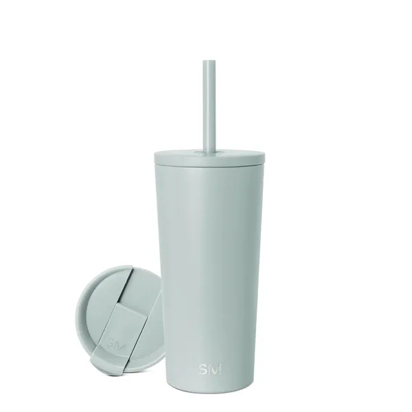 20 oz Simple Modern® Stainless Steel Insulated Straw Tumbler - 20 oz Simple Modern® Stainless Steel Insulated Straw Tumbler - Image 6 of 16