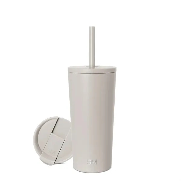 20 oz Simple Modern® Stainless Steel Insulated Straw Tumbler - 20 oz Simple Modern® Stainless Steel Insulated Straw Tumbler - Image 10 of 16