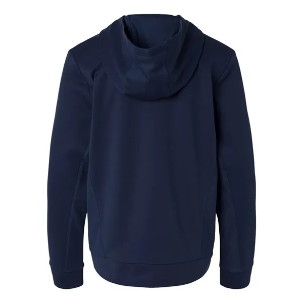 Team 365 Youth Squad Hooded Tech Fleece Pullover - Team 365 Youth Squad Hooded Tech Fleece Pullover - Image 8 of 24